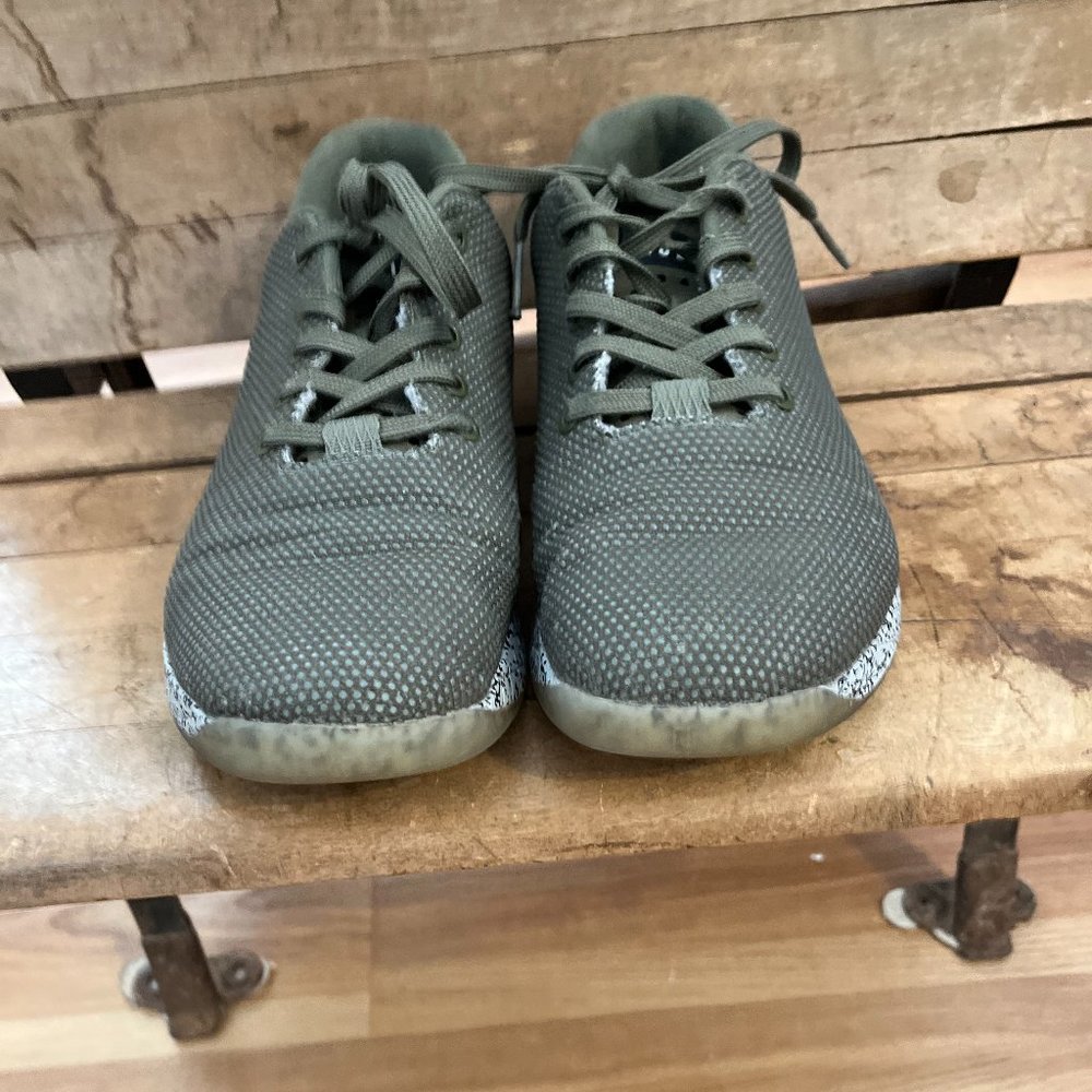 NOBULL Olive Green Knit Training Sneakers